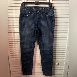 🍾🍾🎉New Year Clearance🎉🍾🍾 Lauren Conrad Denim Polka-Dot Skinny Jeans